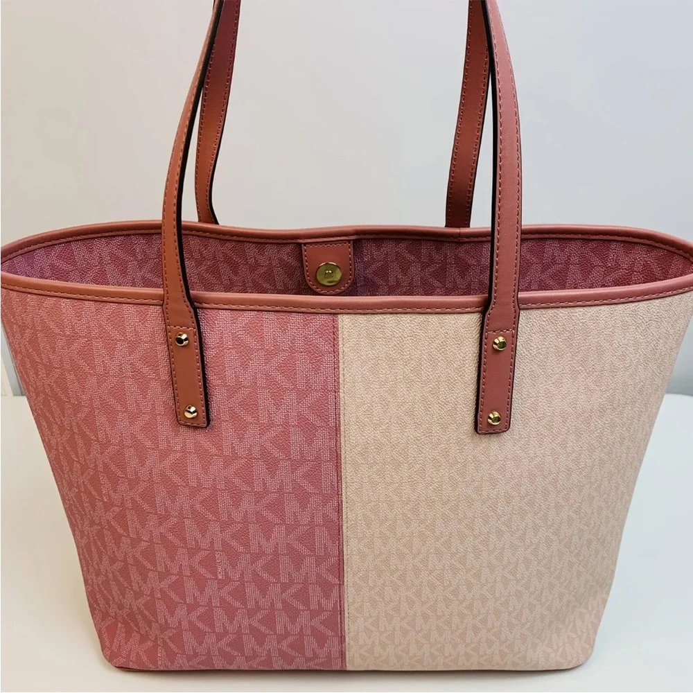 Michael Kors Carter Large Open Tote Bag NWT - Picture 5 of 8